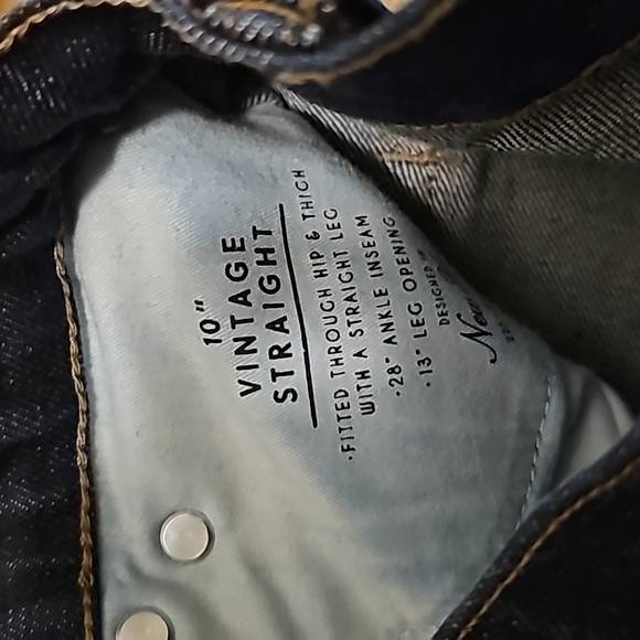 J. Crew size 27 Re-Imagined 10" vintage straight - Picture 8 of 12